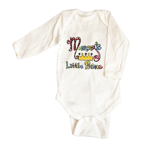 Bodysuit Long Sleeve 1056 Mommy's Little Prince