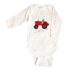 Bodysuit Long Sleeve 1042 Red Tractor