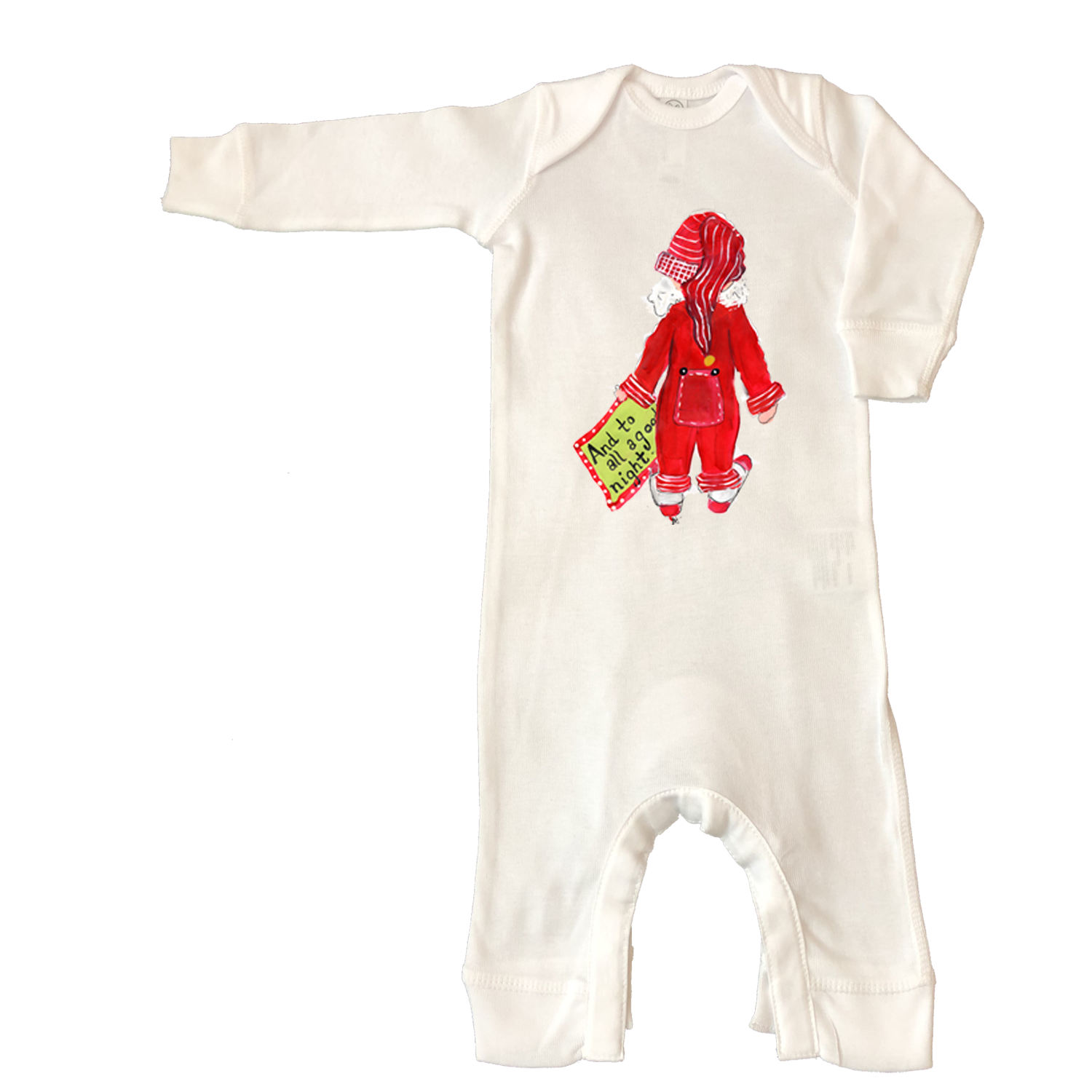 Rib Coverall Infant Baby Christmas IBRC467