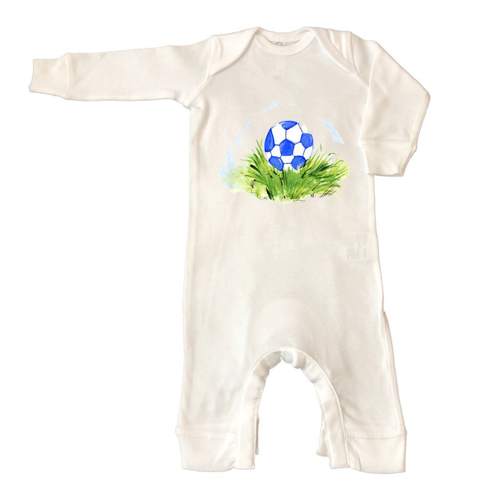 Rib Coverall Infant Baby 605 Soccer