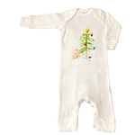 Rib Coverall Infant Baby Christmas IBRC633
