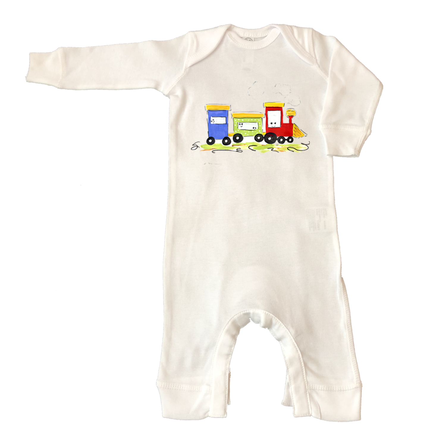 Rib Coverall Infant Baby 664 Little Toot