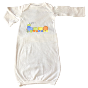 Infant Gown 453 Pastel Train