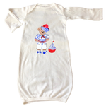 Infant Gown 530 Sailor Bear