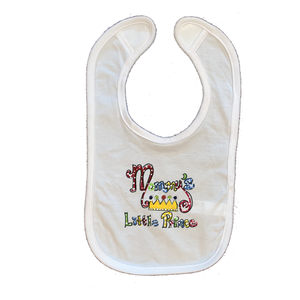Cotton Infant Bib 1056 Mommy's Little Prince