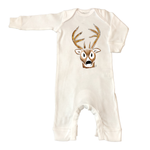 Rib Coverall Infant Baby 2117 Deer