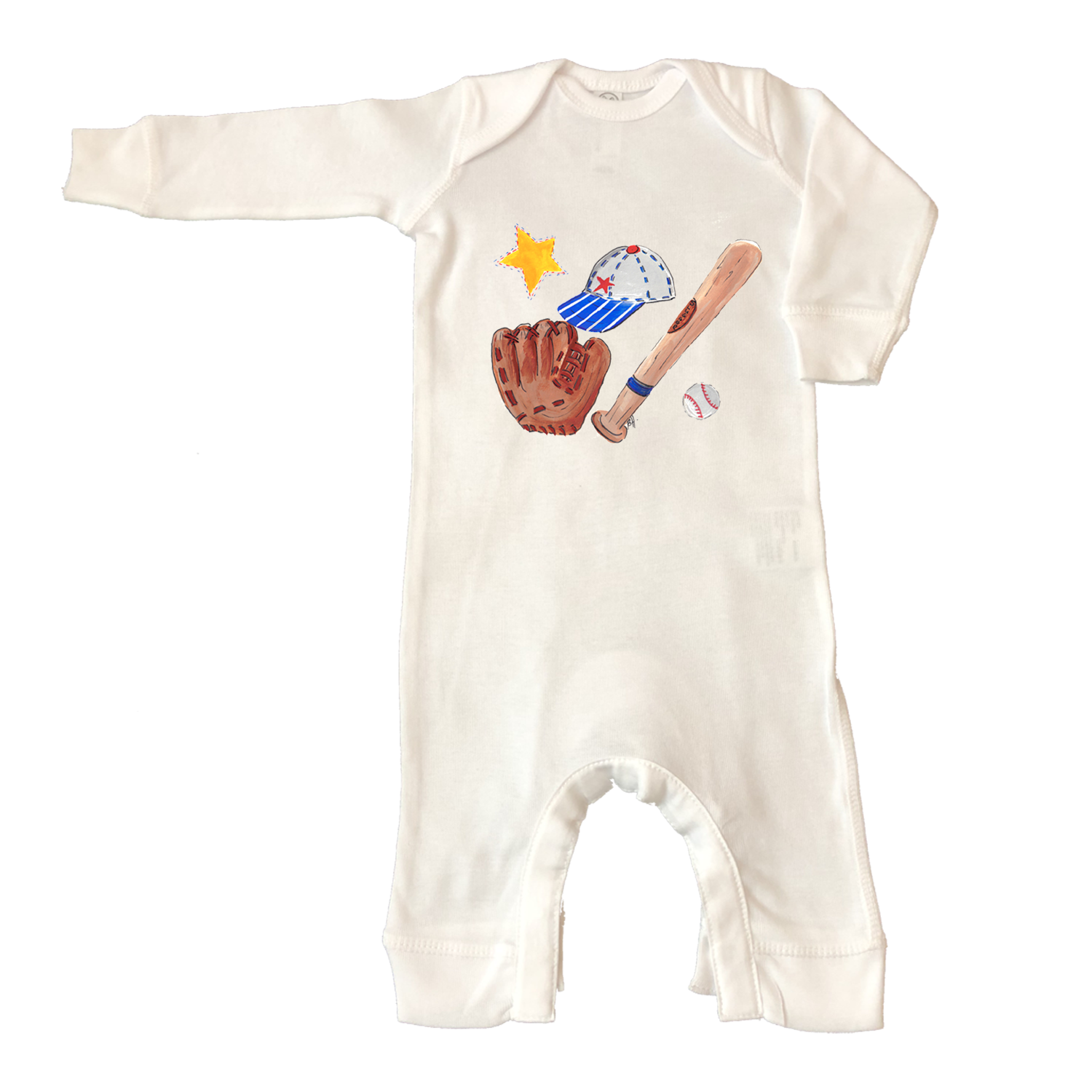 Rib Coverall Infant Baby 408 Baseball