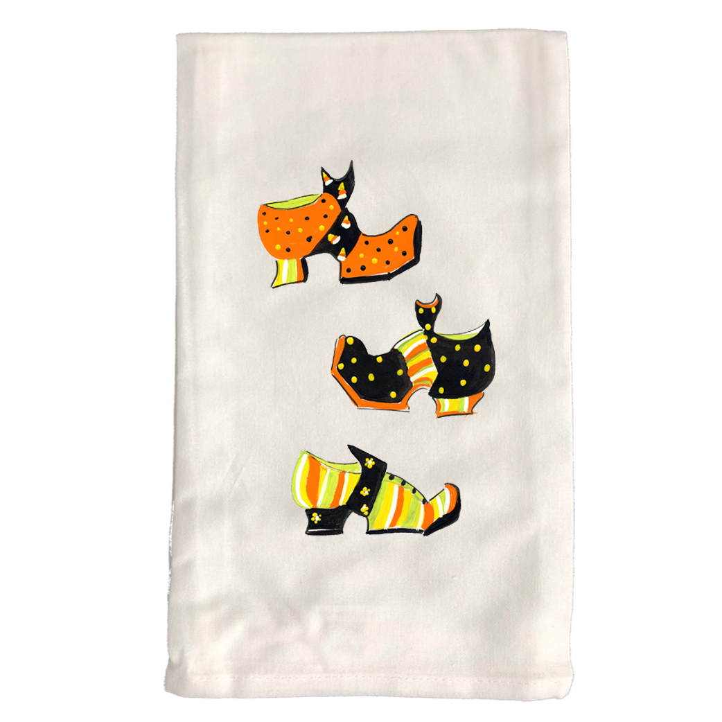 Kitchen Towel Fall 759 Witch Shoes W