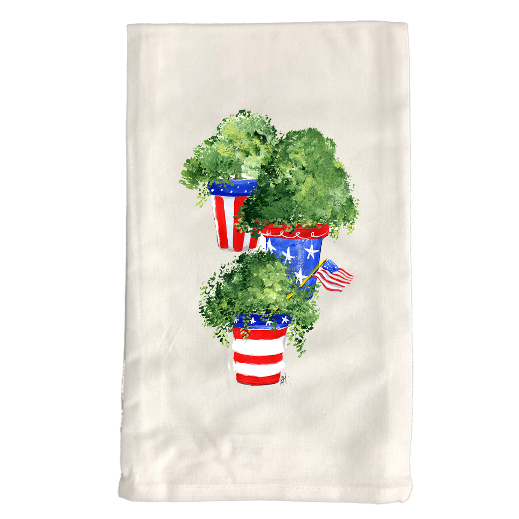 Kitchen Towel White 4th of July KT806W