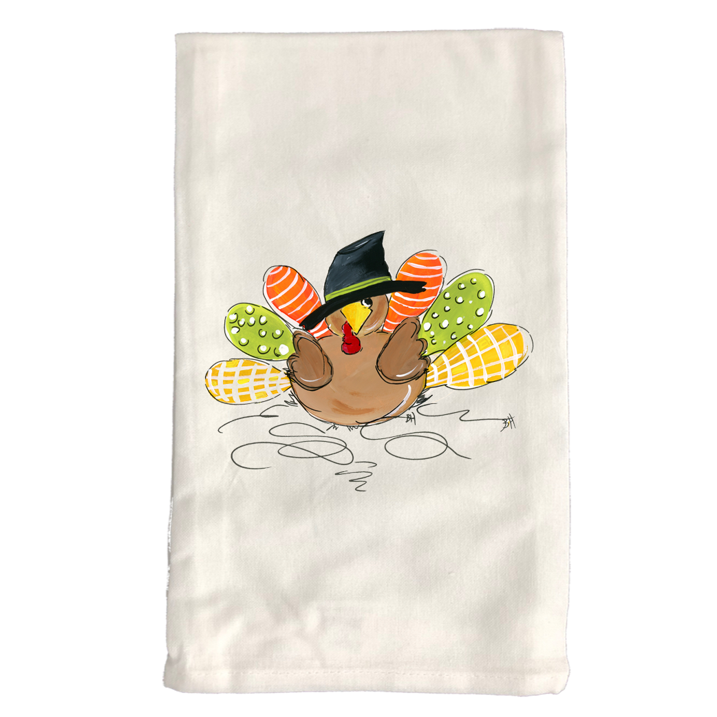 Kitchen Towel Fall 895 Patchwork Boy Turkey W