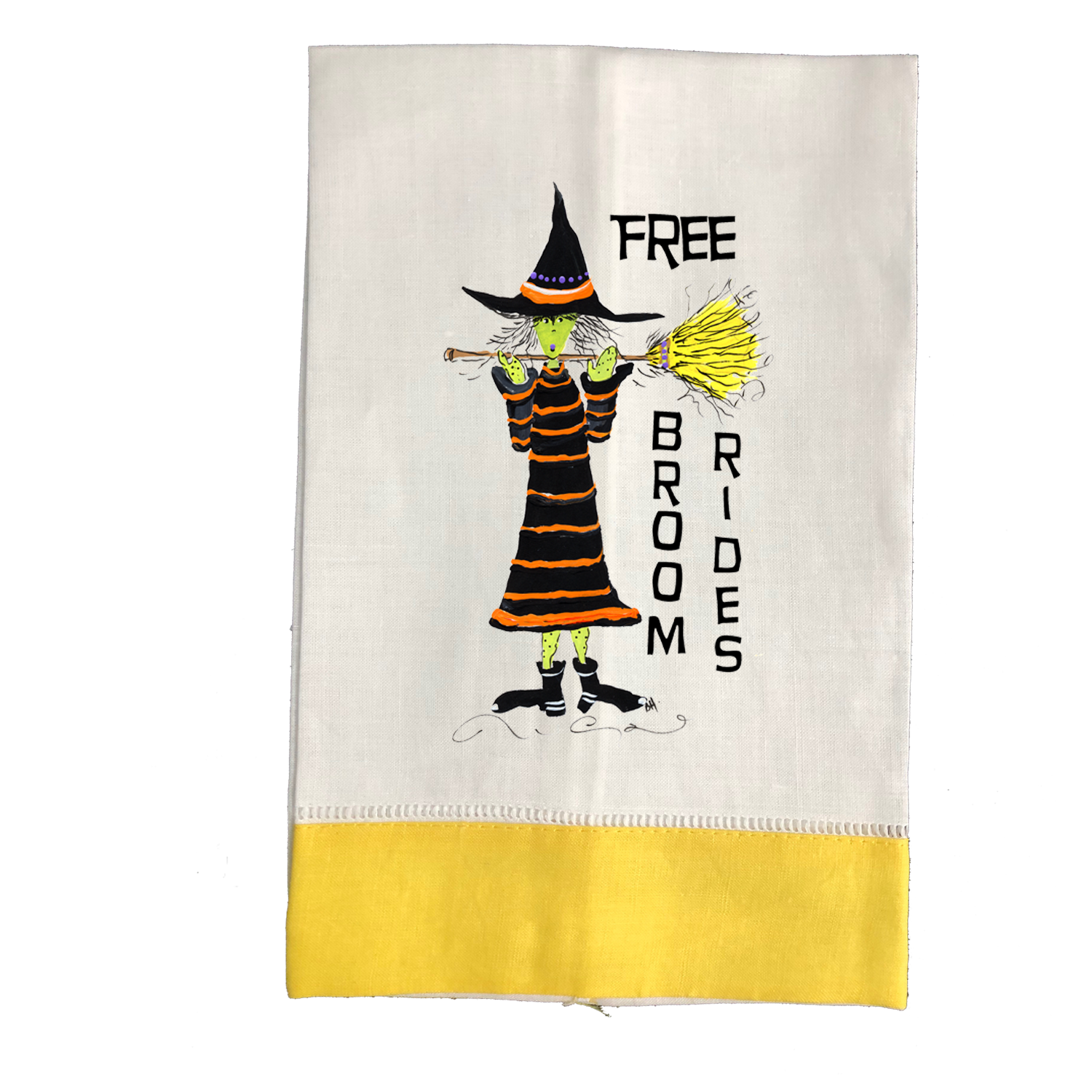 Tea Towel Fall 184 Witch Y