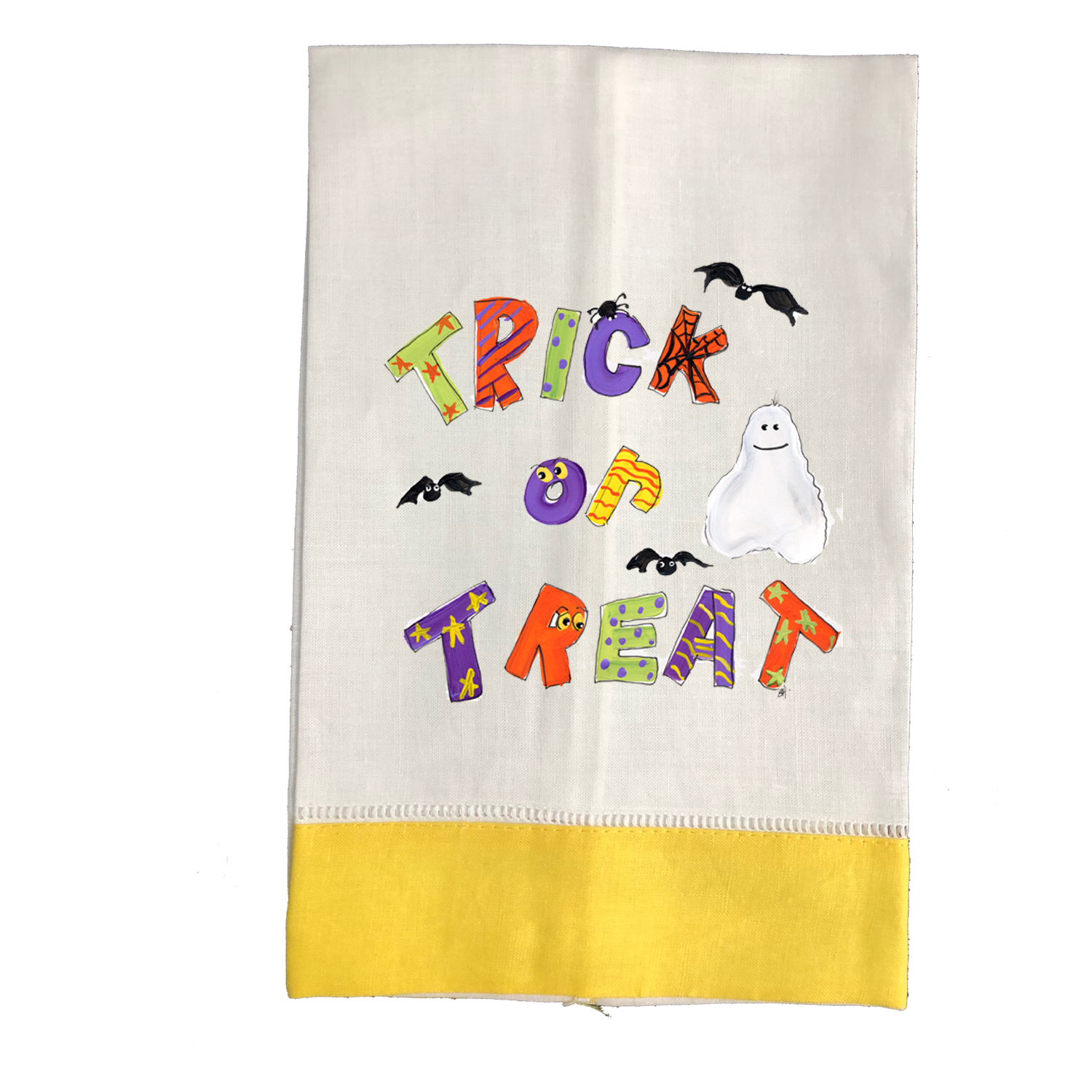 Tea Towel Fall 245 Trick or Treat Y