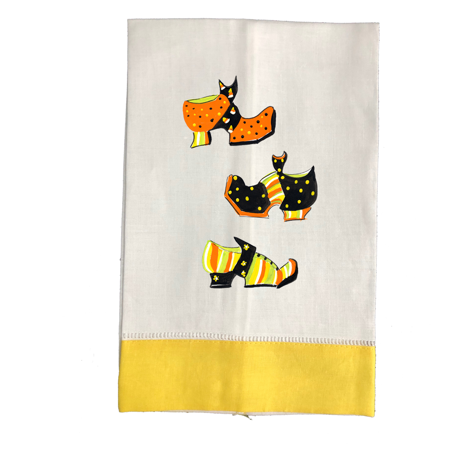Tea Towel Fall 759 Witch Shoes Y