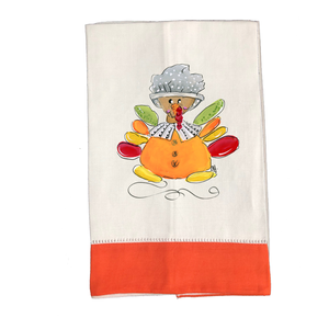 Tea Towel Fall 975 Pilgrim Lady Turkey O
