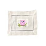 Large Tooth Fairy Pillow Pink Owl- TF932