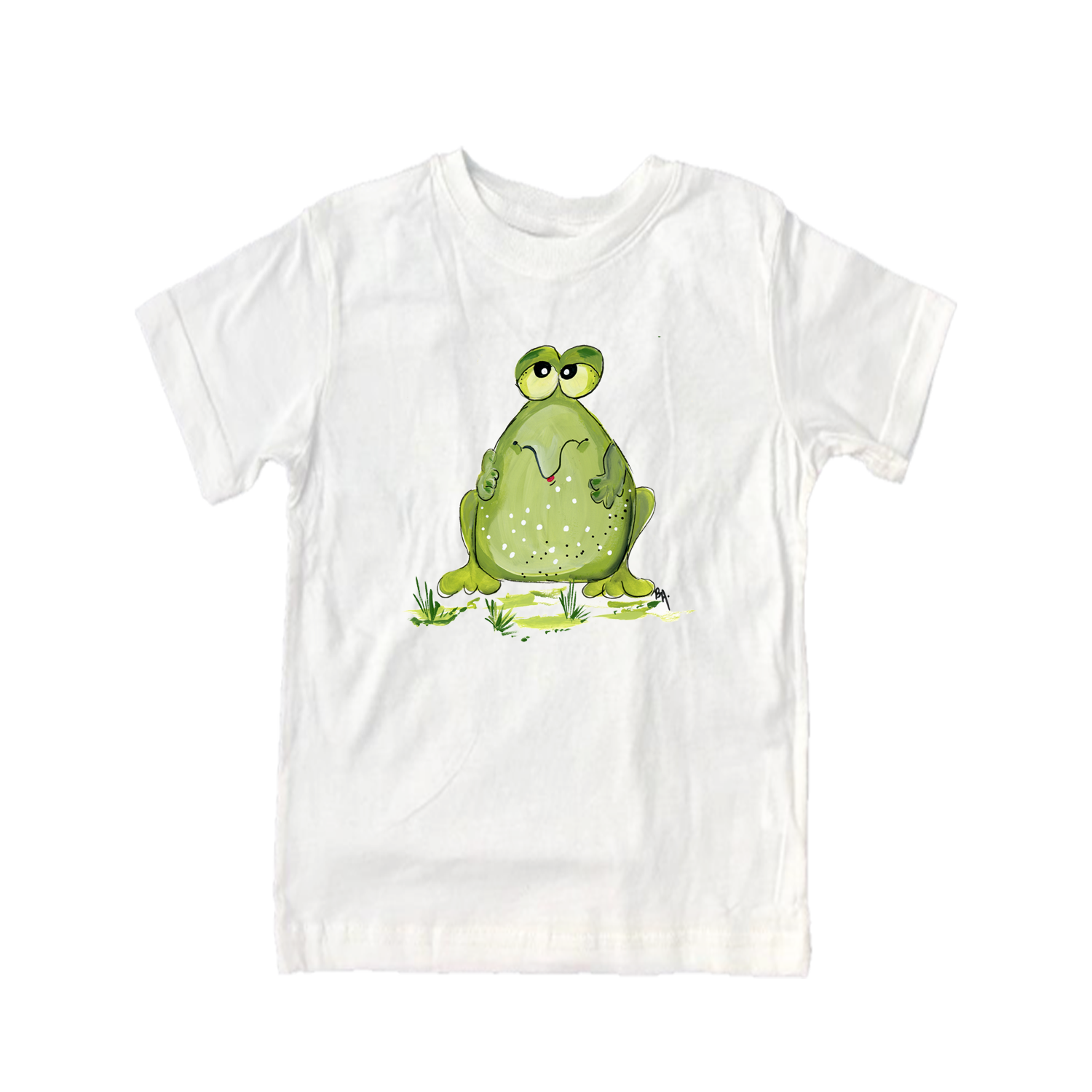 Cotton Tee Shirt Short Sleeve 1063 Froggie David