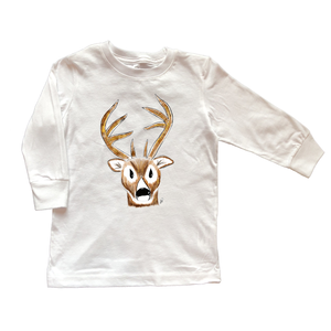 Cotton Tee Shirt Long Sleeve 2117 Deer
