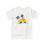 Cotton Tee Shirt Short Sleeve 2283 Mouse Race car
