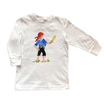 Cotton Tee Shirt Long Sleeve 2288 Pirate Boy