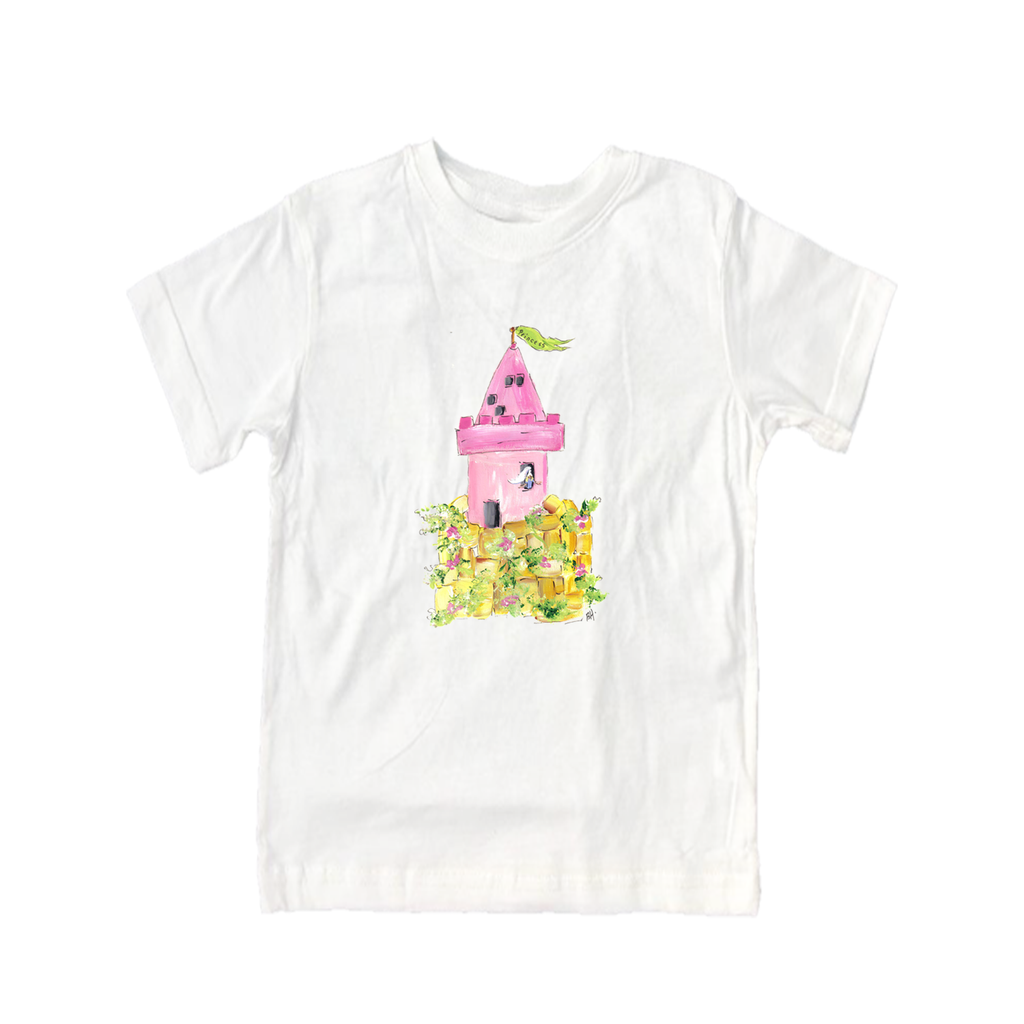 Cotton Tee Shirt Short Sleeve 2403-Princess-Castle