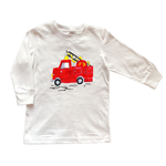 Cotton Tee Shirt Long Sleeve 57 Fire Truck