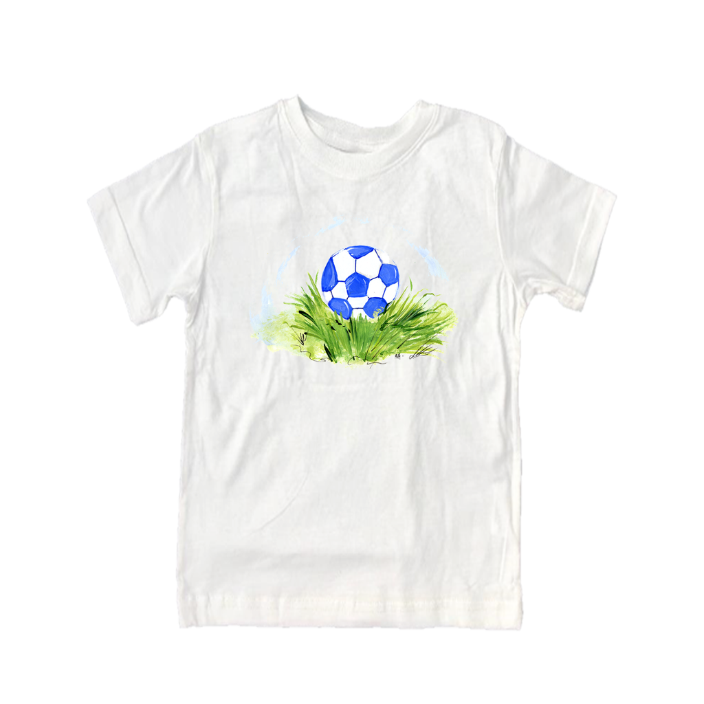Cotton Tee Shirt Short Sleeve 605 Soccer