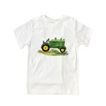 Cotton Tee Shirt Short Sleeve 606 Green Tractor