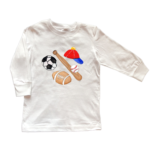 Cotton Tee Shirt Long Sleeve 672 Sports