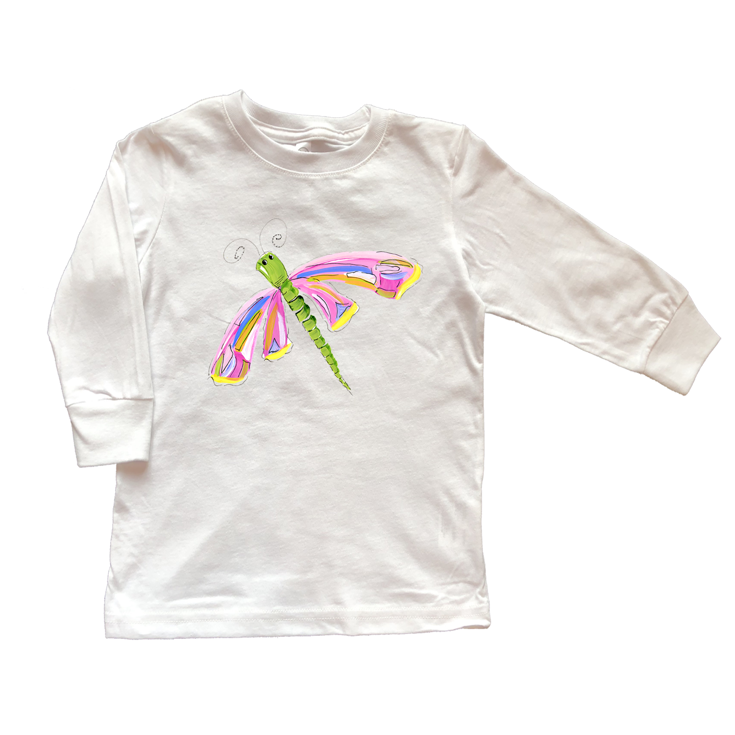 Cotton Tee Shirt Long Sleeve 775 De De the Dragonfly