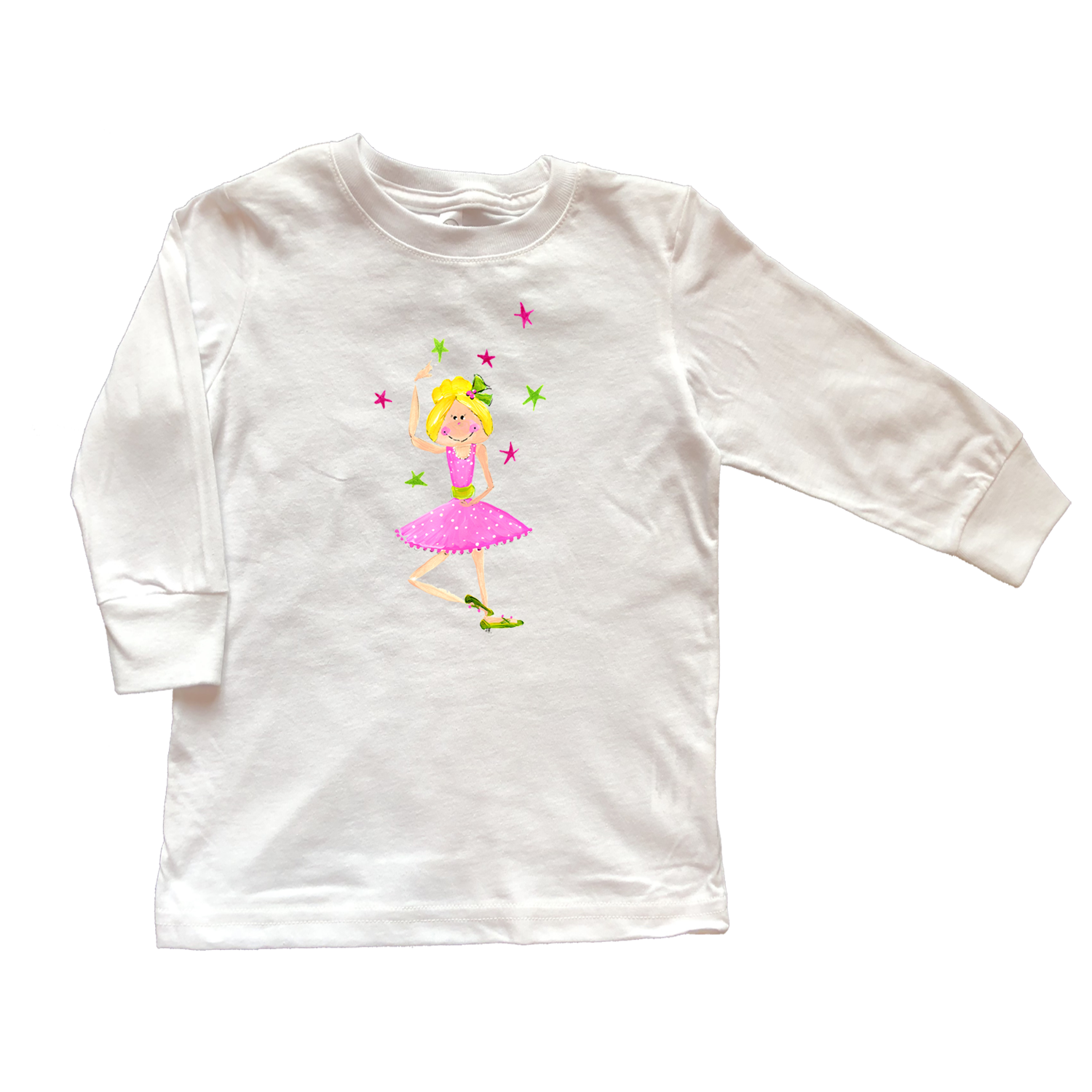 Cotton Tee Shirt Long Sleeve 846 Ballerina Beverly